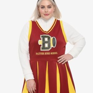 Hot Topic Chilling Adventures of Sabrina Baxter High Cheer Costume 5X NWT